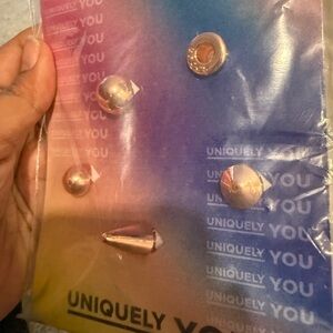 CROCS Pink and Blue Jibbitz Pack